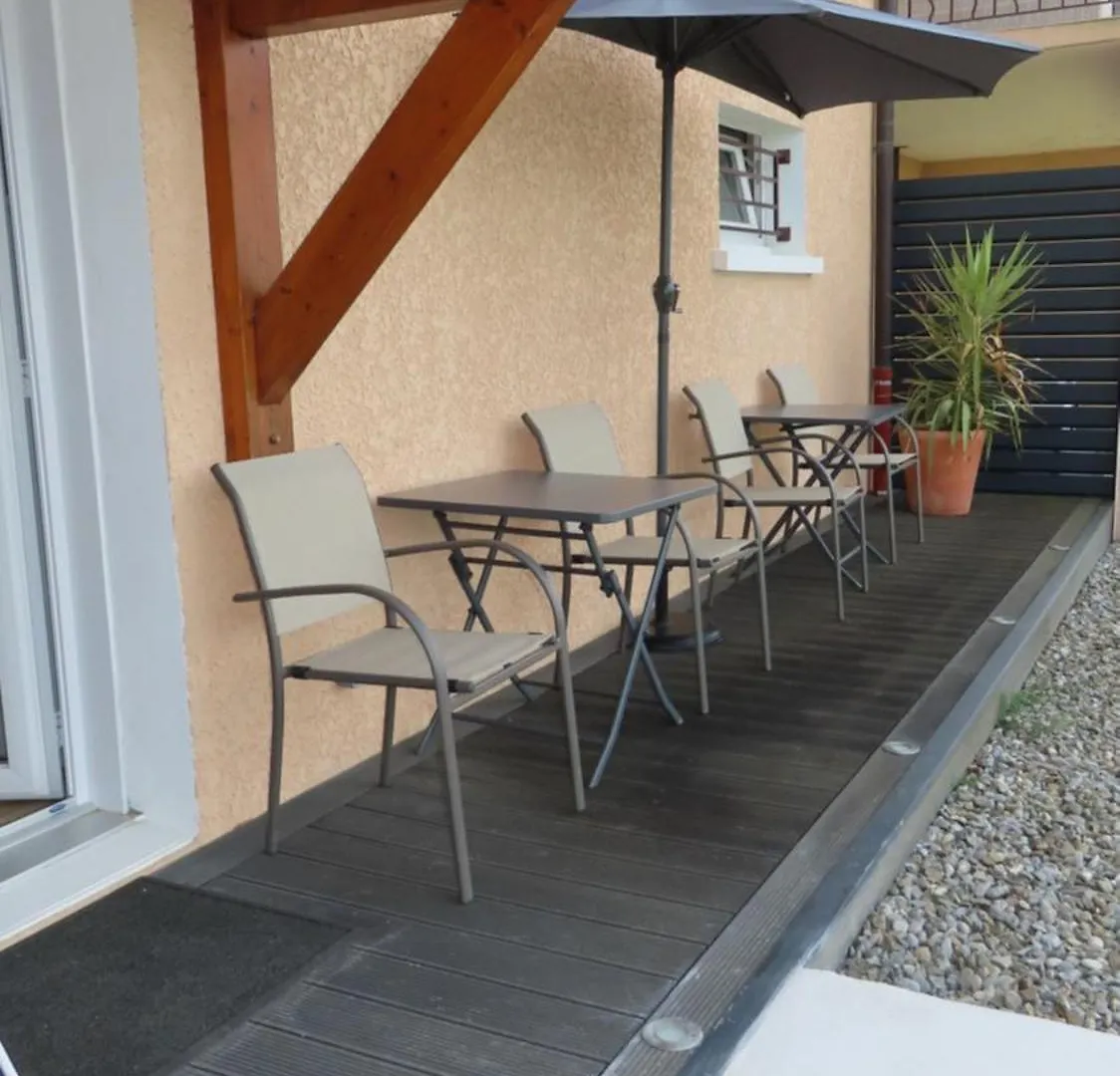 Au coucher du lac Amphion-les-Bains Couette-café